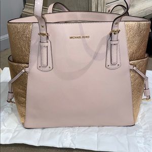Michael Kors Nude/ Pink Handbag